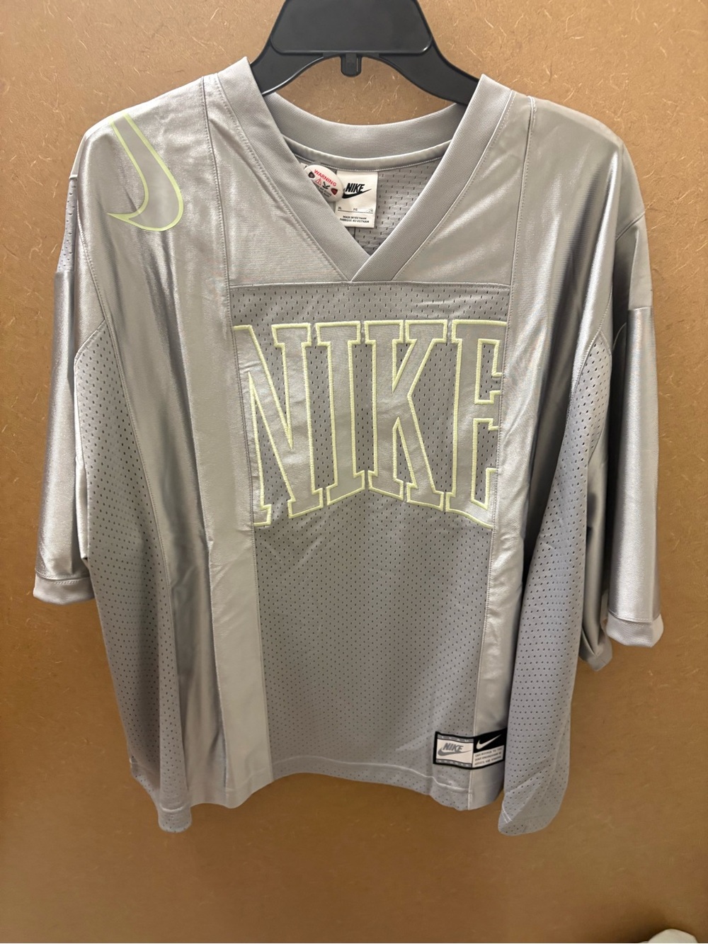 Nike Women’s Silver Performance Football Jersey